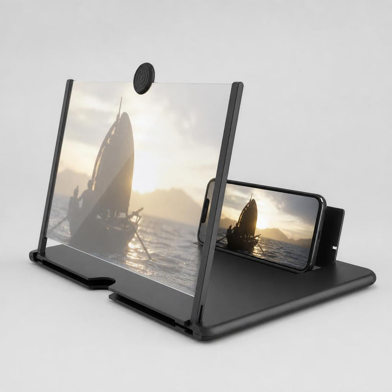 KinoView negro desplegado